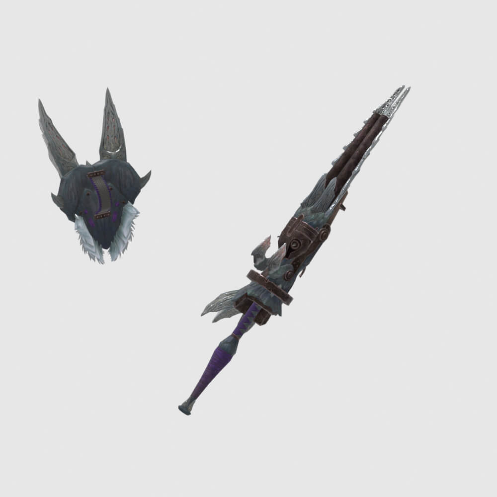 Stygian Avaritia - Monster Hunter World 3D Model