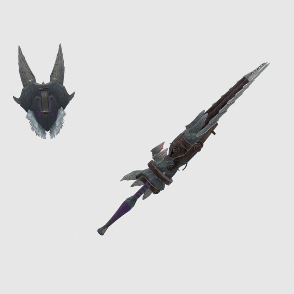 Stygian Avaritia - Monster Hunter World 3D Model