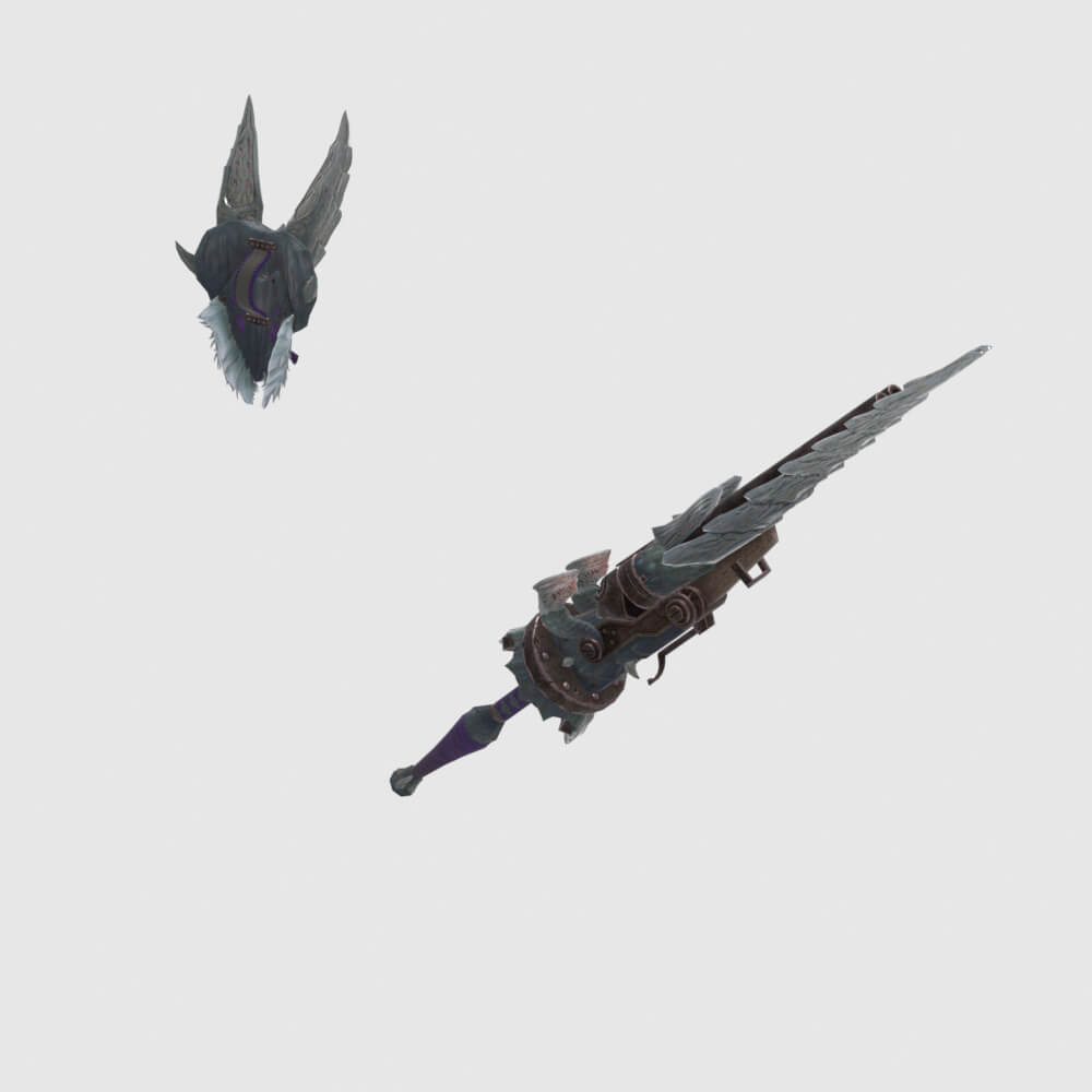Stygian Avaritia - Monster Hunter World 3D Model