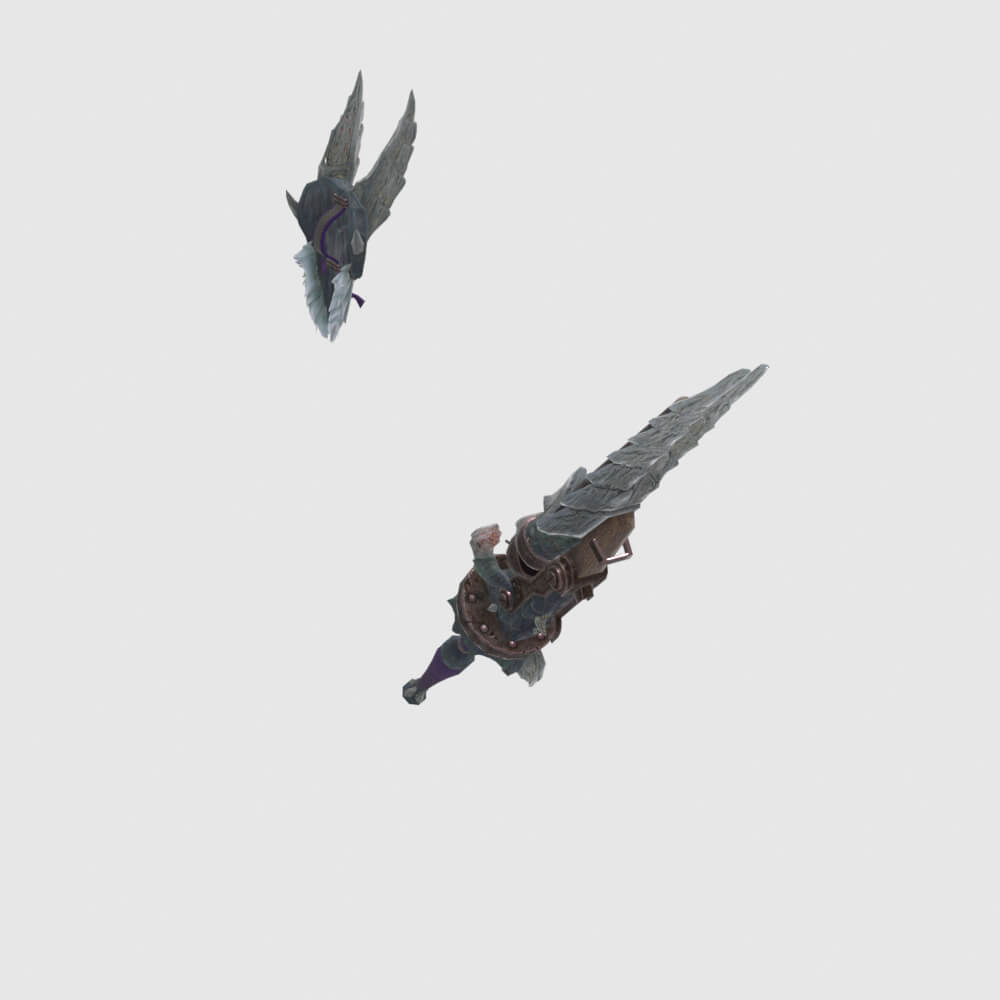 Stygian Avaritia - Monster Hunter World 3D Model