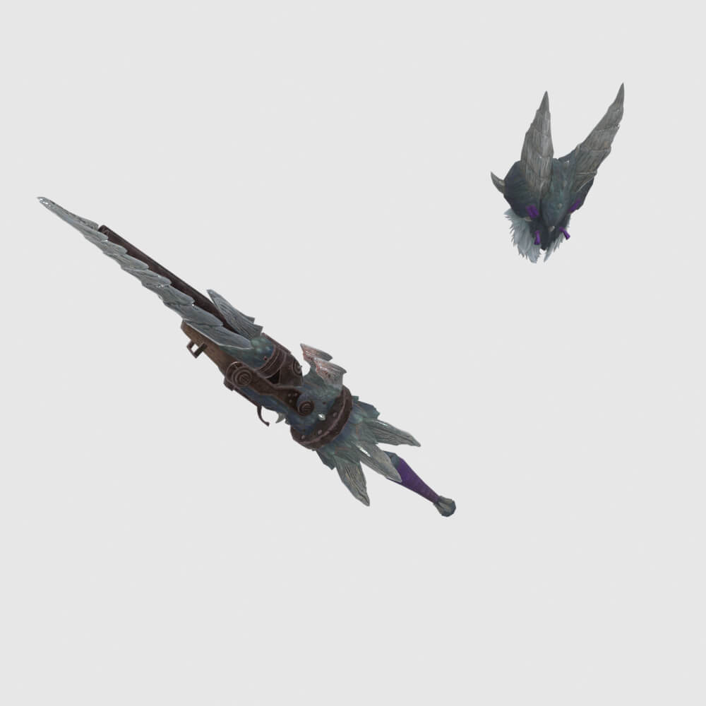 Stygian Avaritia - Monster Hunter World 3D Model