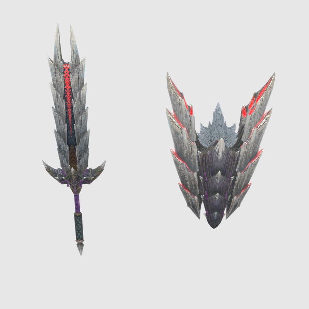Stygian Maledicta - Monster Hunter World 3D Model