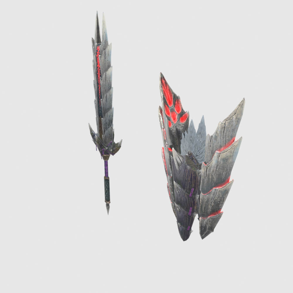 Stygian Maledicta - Monster Hunter World 3D Model