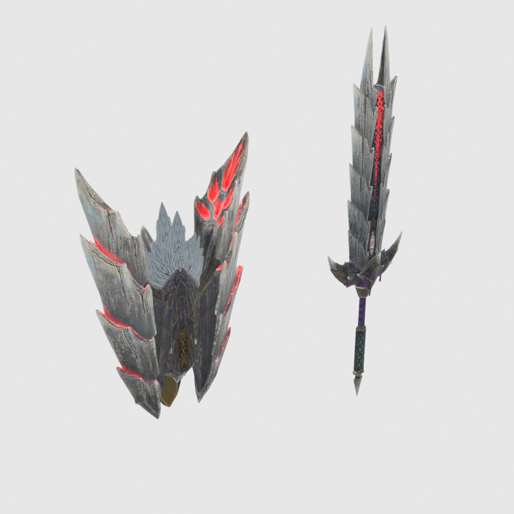 Stygian Maledicta - Monster Hunter World 3D Model