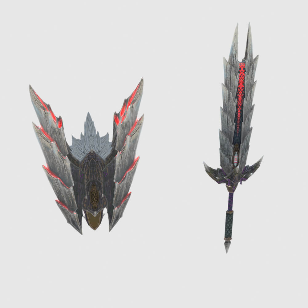 Stygian Maledicta - Monster Hunter World 3D Model