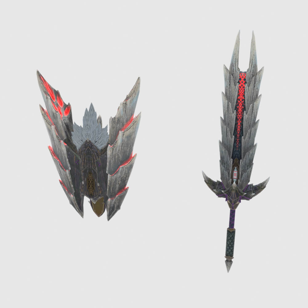 Stygian Maledicta - Monster Hunter World 3D Model