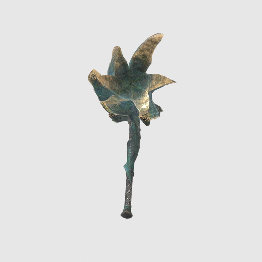 The Grinding Mallet - Monster Hunter World 3D Model