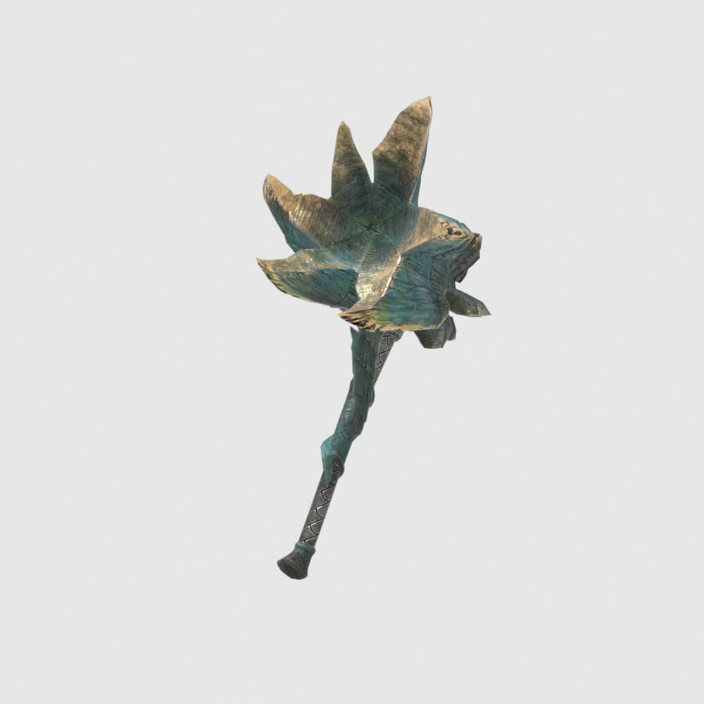 The Grinding Mallet - Monster Hunter World 3D Model