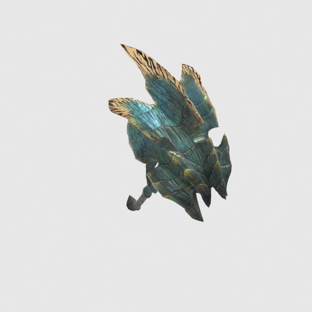 The Grinding Mallet - Monster Hunter World 3D Model