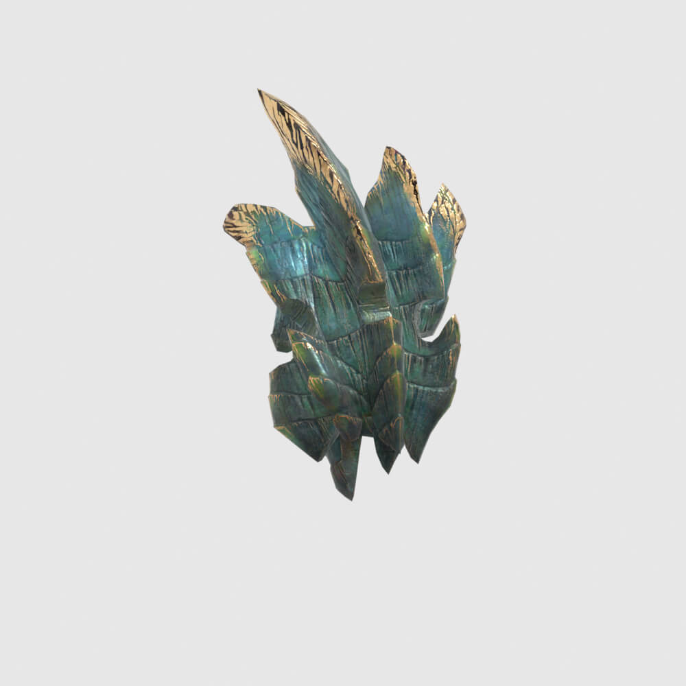 The Grinding Mallet - Monster Hunter World 3D Model