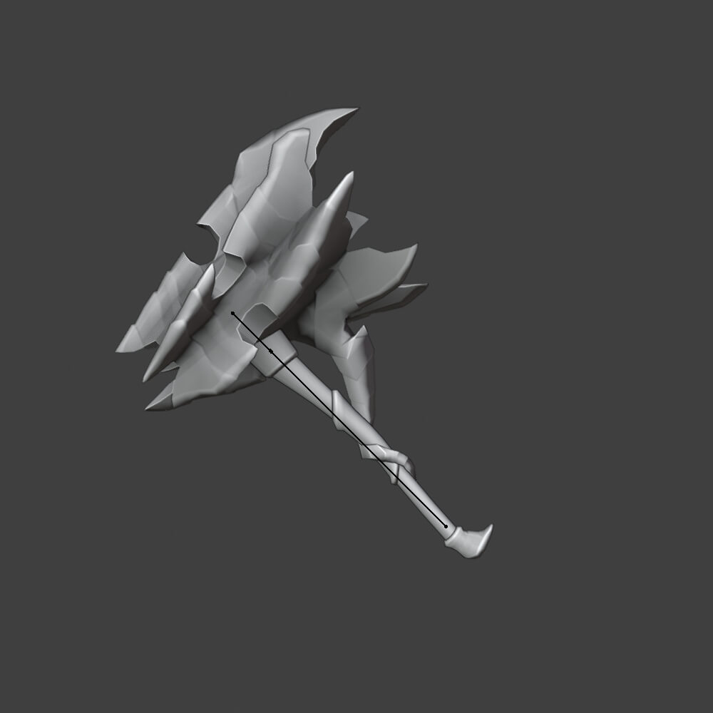 The Grinding Mallet - Monster Hunter World 3D Model
