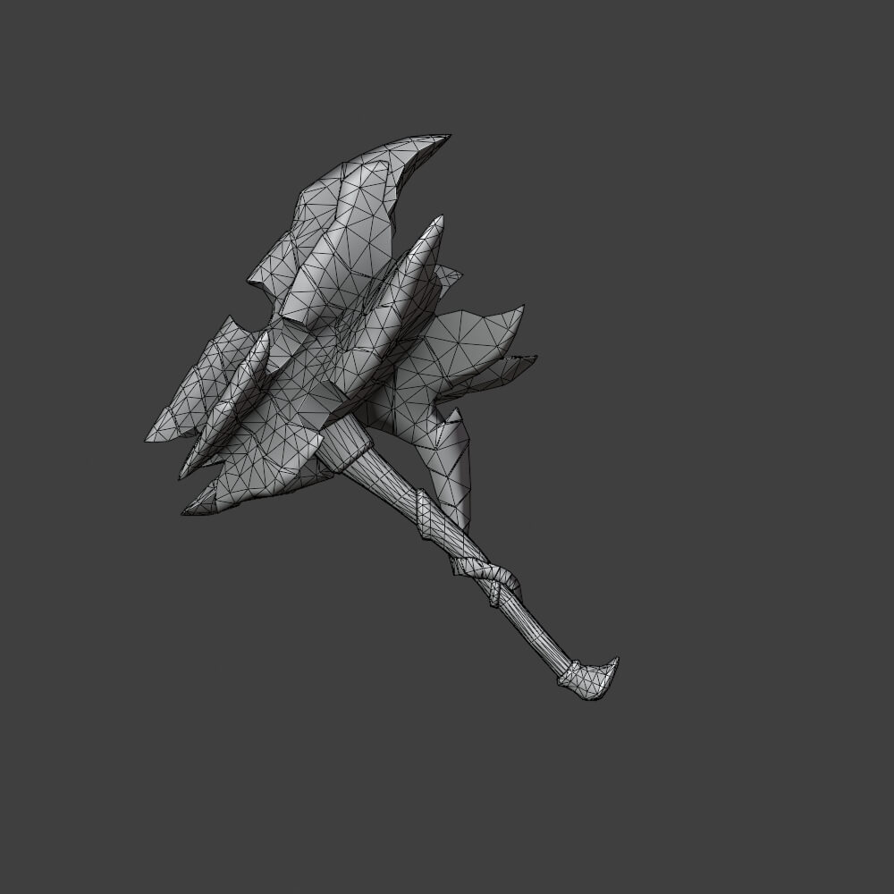 The Grinding Mallet - Monster Hunter World 3D Model