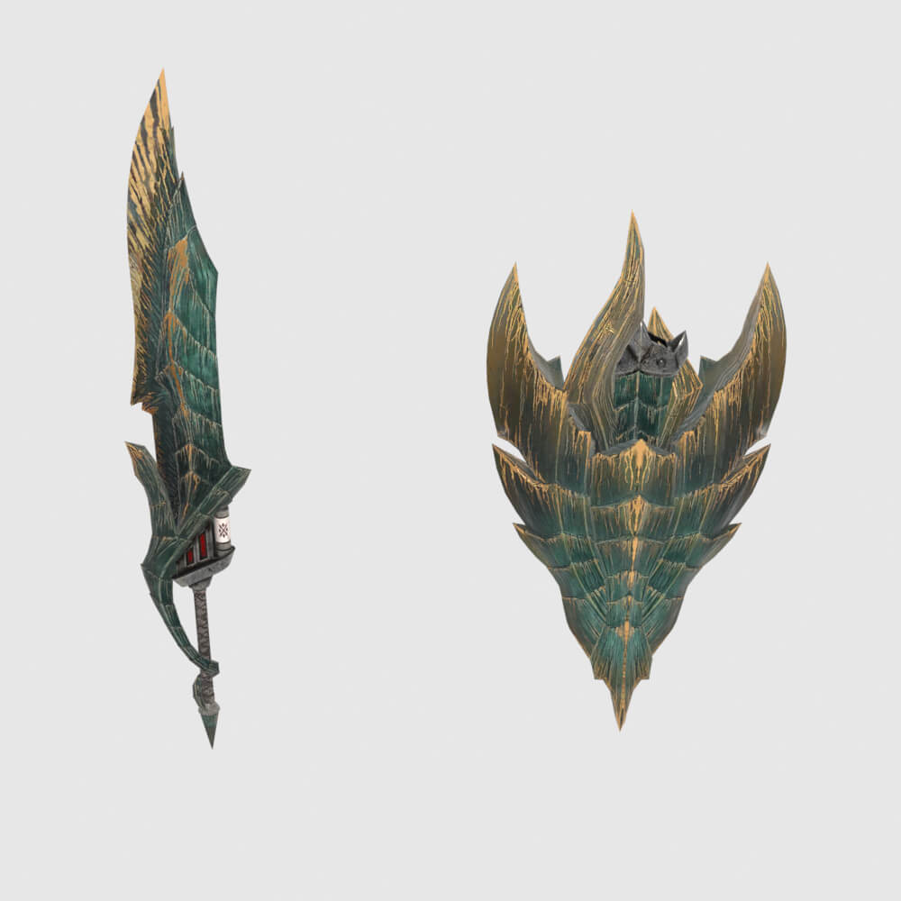 The Melting Grasp - Monster Hunter World 3D Model