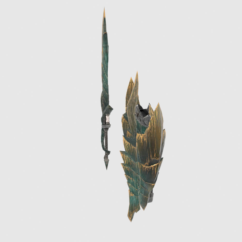 The Melting Grasp - Monster Hunter World 3D Model