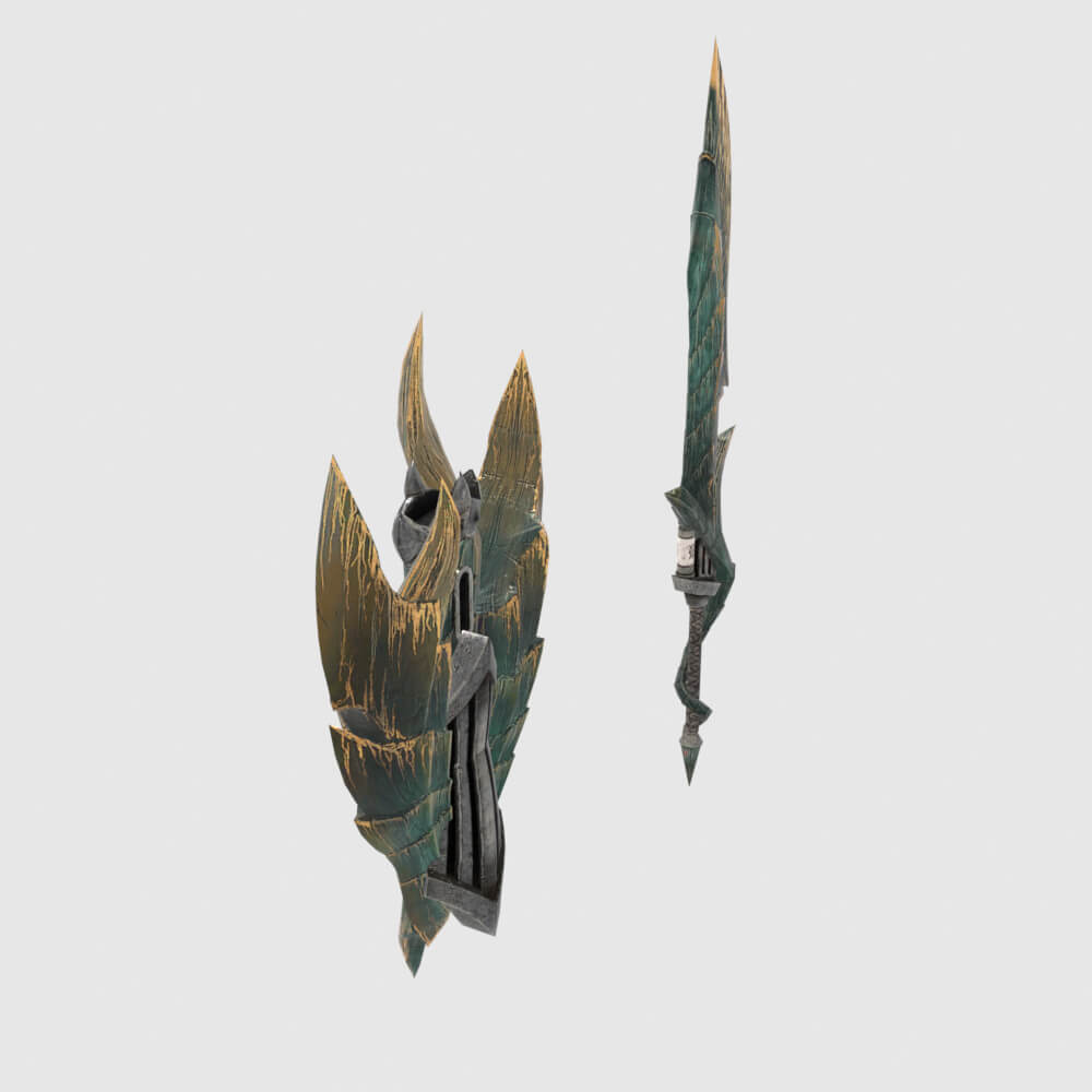 The Melting Grasp - Monster Hunter World 3D Model