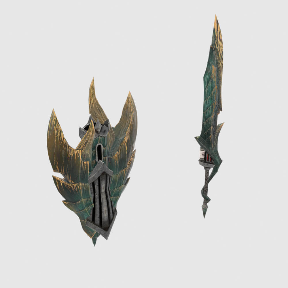 The Melting Grasp - Monster Hunter World 3D Model