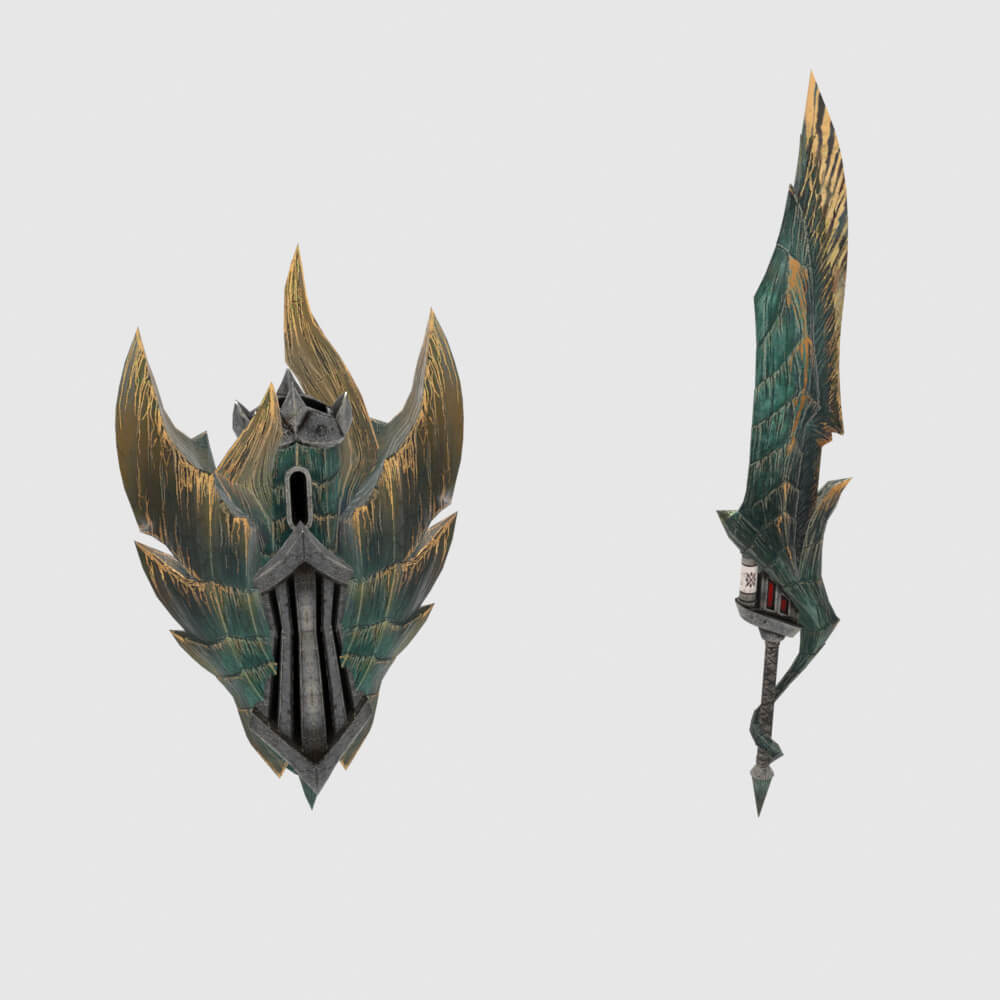 The Melting Grasp - Monster Hunter World 3D Model