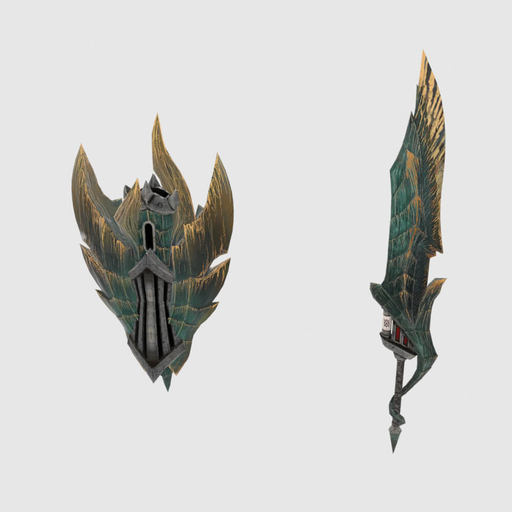 The Melting Grasp - Monster Hunter World 3D Model