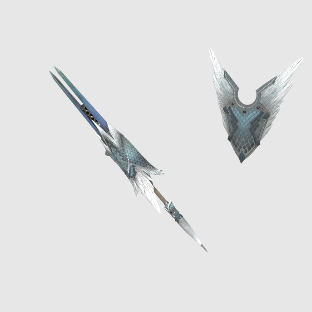 Thundering Striker - Monster Hunter World 3D Model