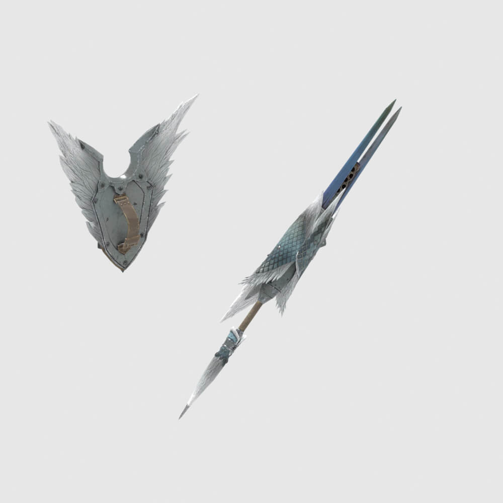 Thundering Striker - Monster Hunter World 3D Model