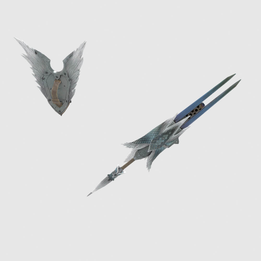 Thundering Striker - Monster Hunter World 3D Model