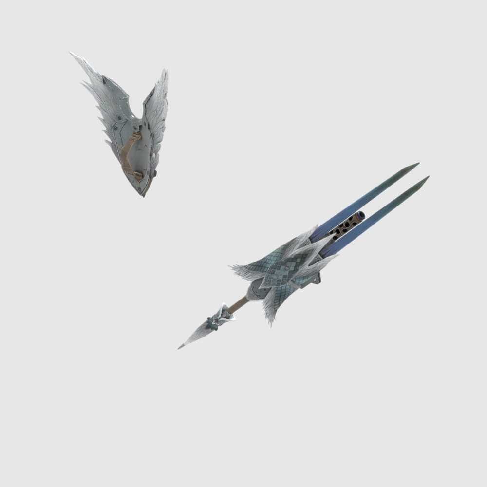 Thundering Striker - Monster Hunter World 3D Model
