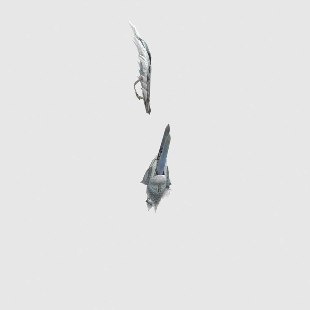 Thundering Striker - Monster Hunter World 3D Model