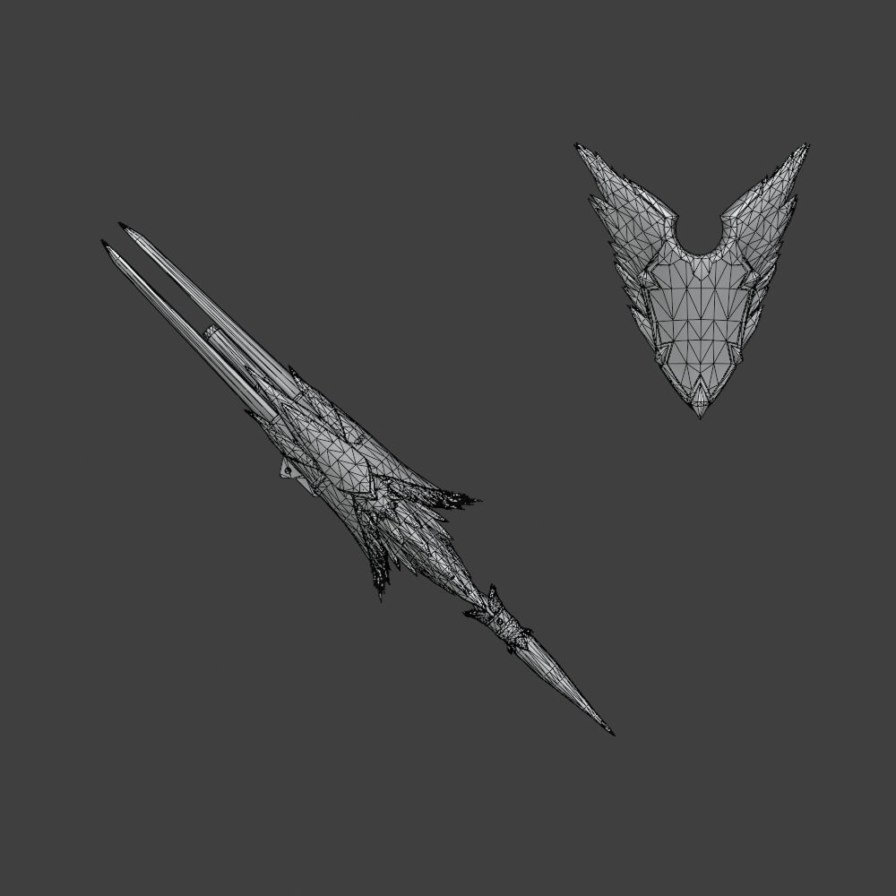 Thundering Striker - Monster Hunter World 3D Model