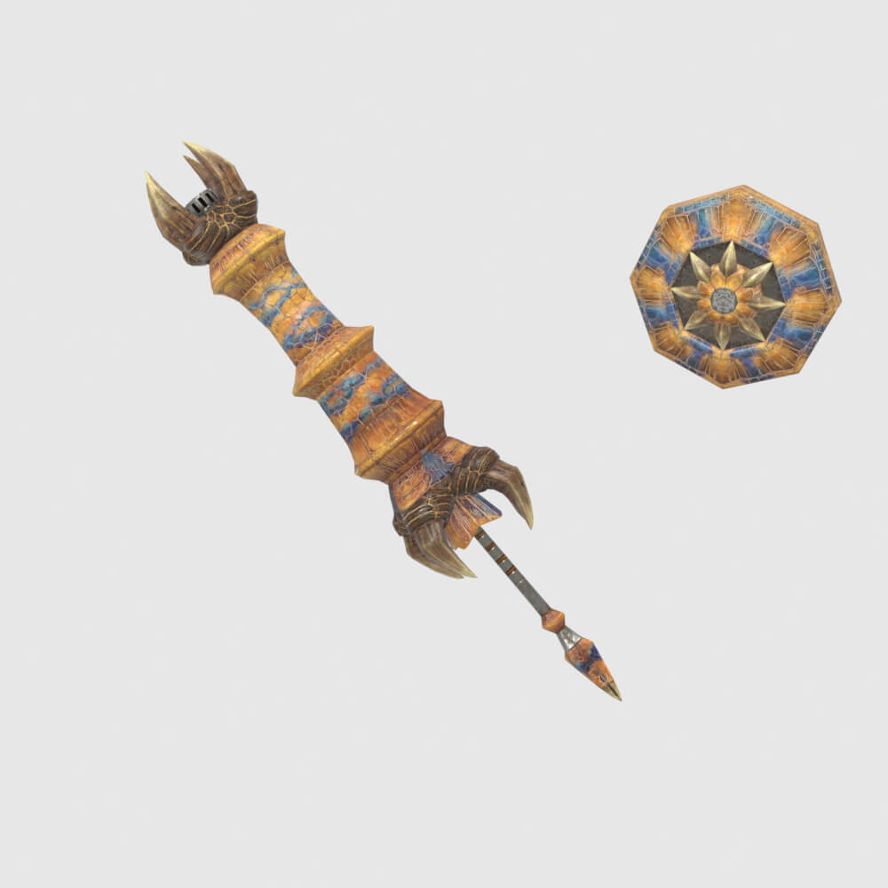 Tigrex Gunlance - Monster Hunter World 3D Model