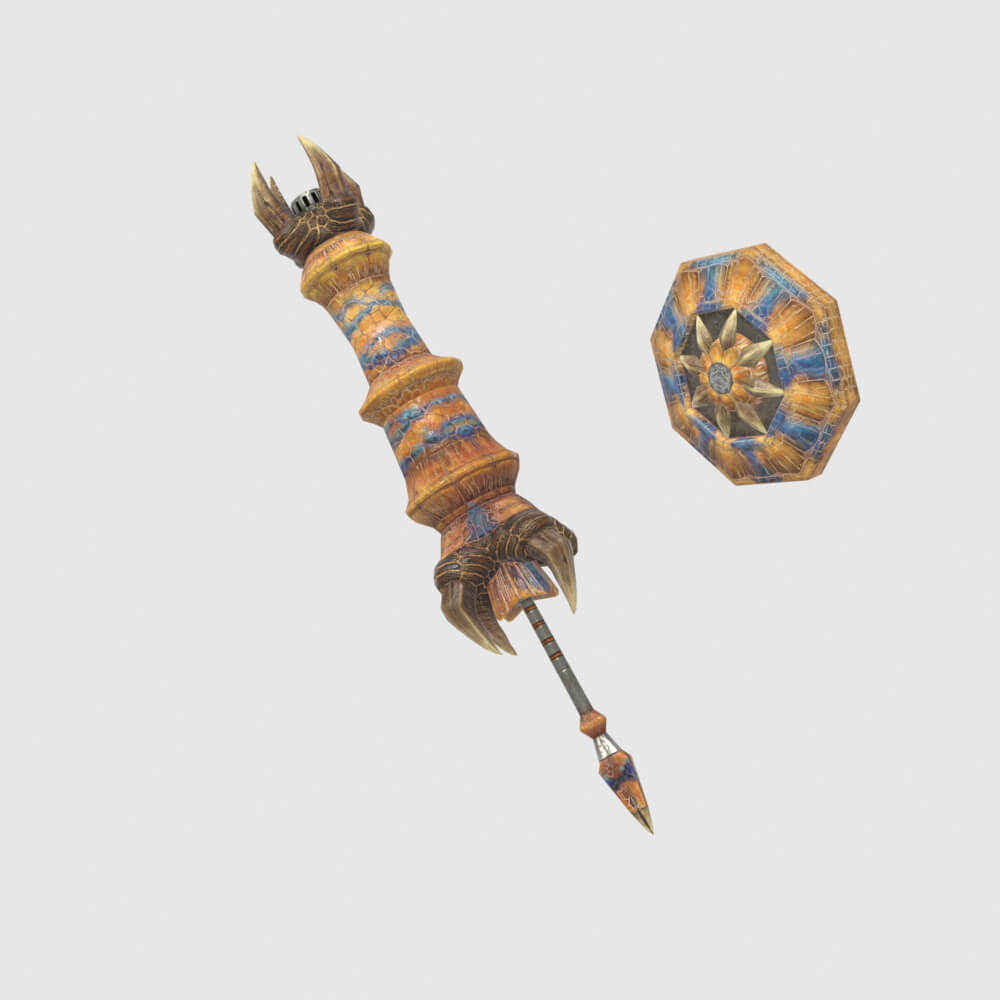 Tigrex Gunlance - Monster Hunter World 3D Model