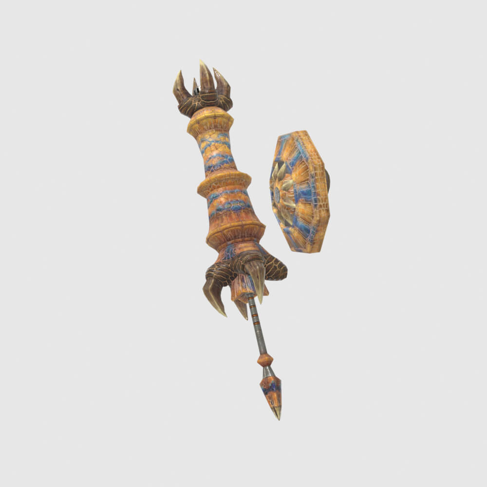 Tigrex Gunlance - Monster Hunter World 3D Model