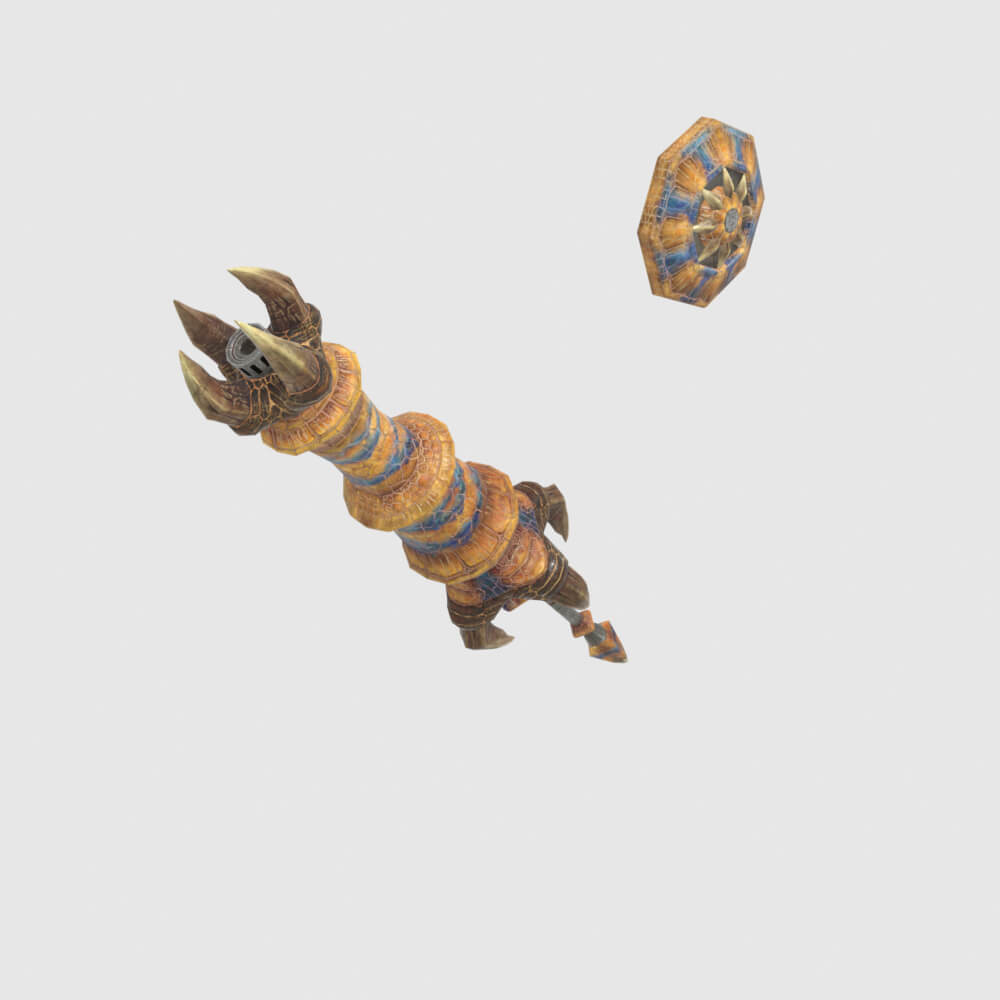Tigrex Gunlance - Monster Hunter World 3D Model