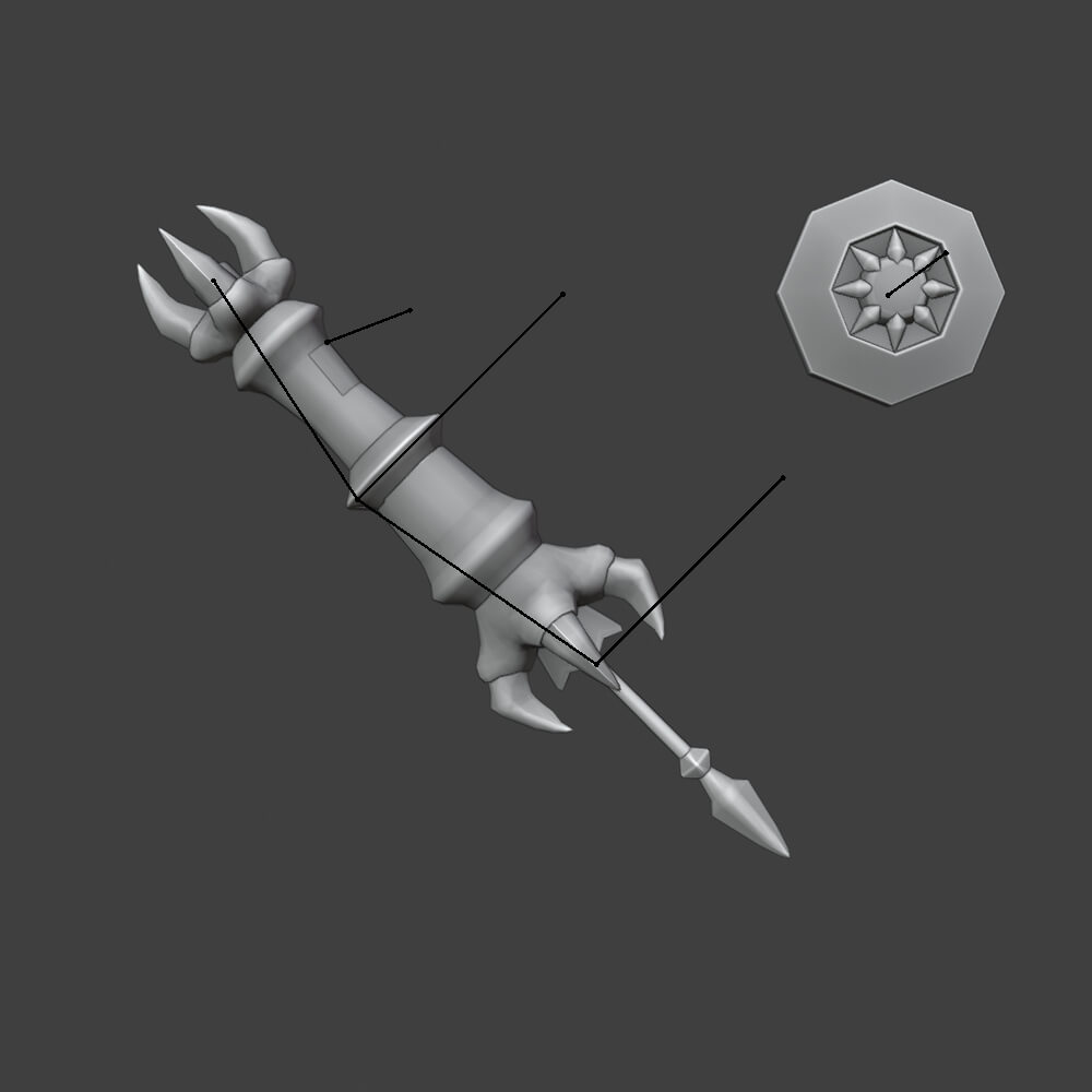 Tigrex Gunlance - Monster Hunter World 3D Model