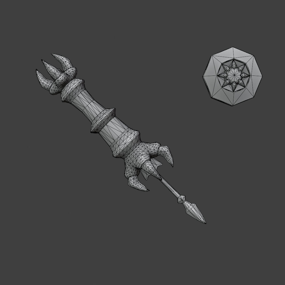 Tigrex Gunlance - Monster Hunter World 3D Model