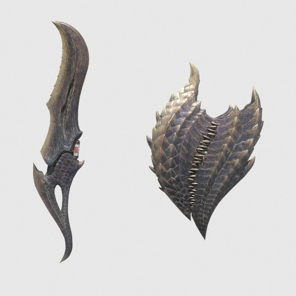True Fatalis Charger - Monster Hunter World 3D Model
