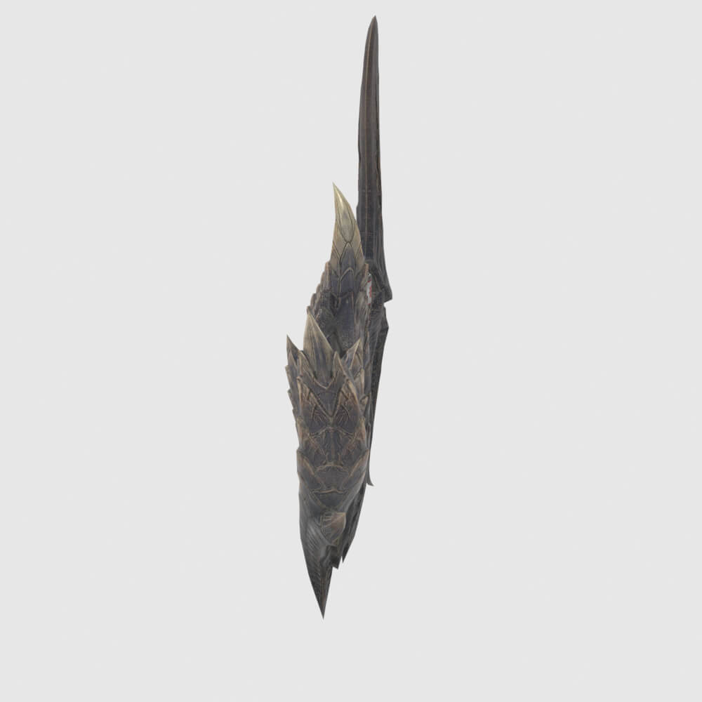 True Fatalis Charger - Monster Hunter World 3D Model