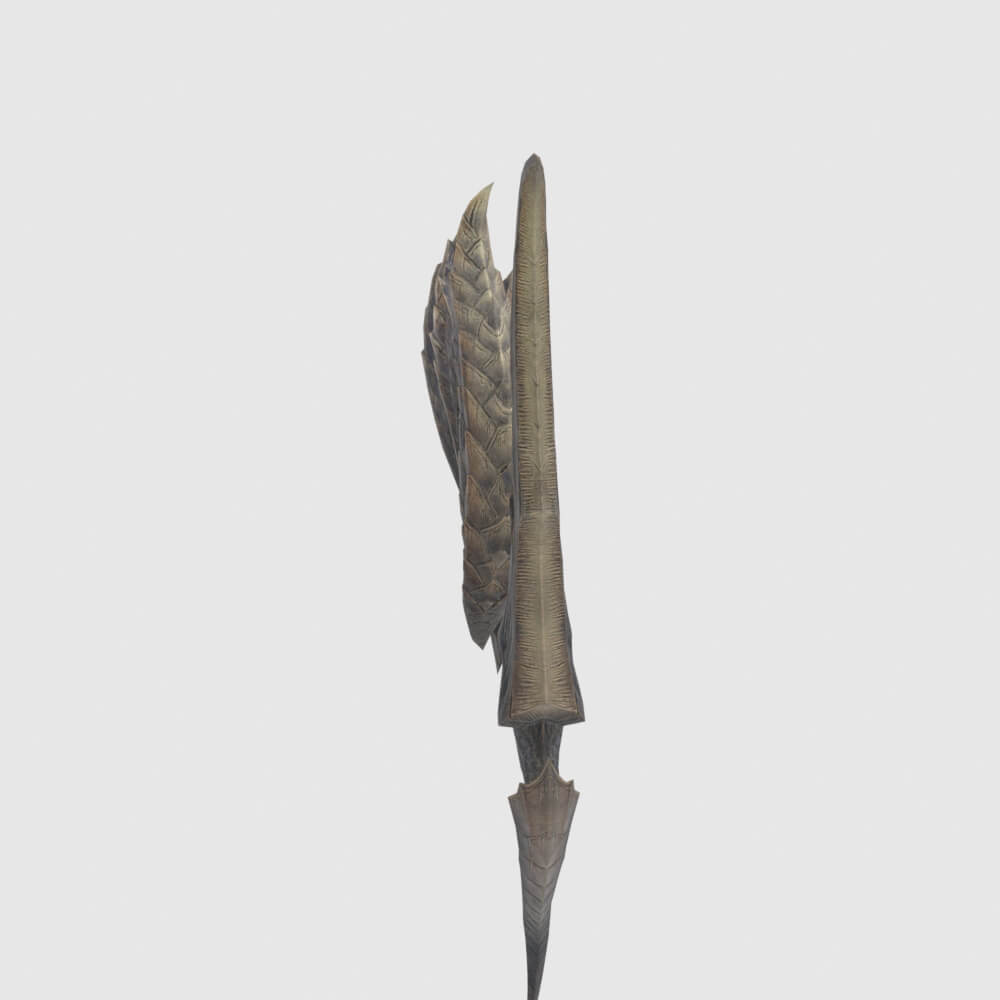 True Fatalis Charger - Monster Hunter World 3D Model