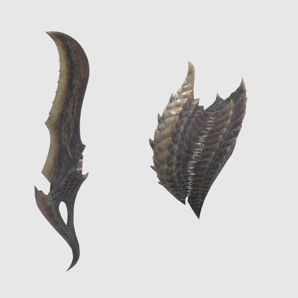 True Fatalis Charger - Monster Hunter World 3D Model
