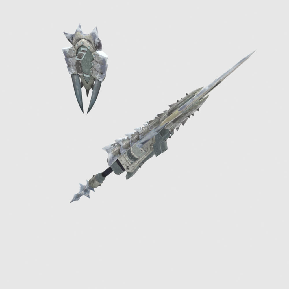 White Night - Monster Hunter World 3D Model