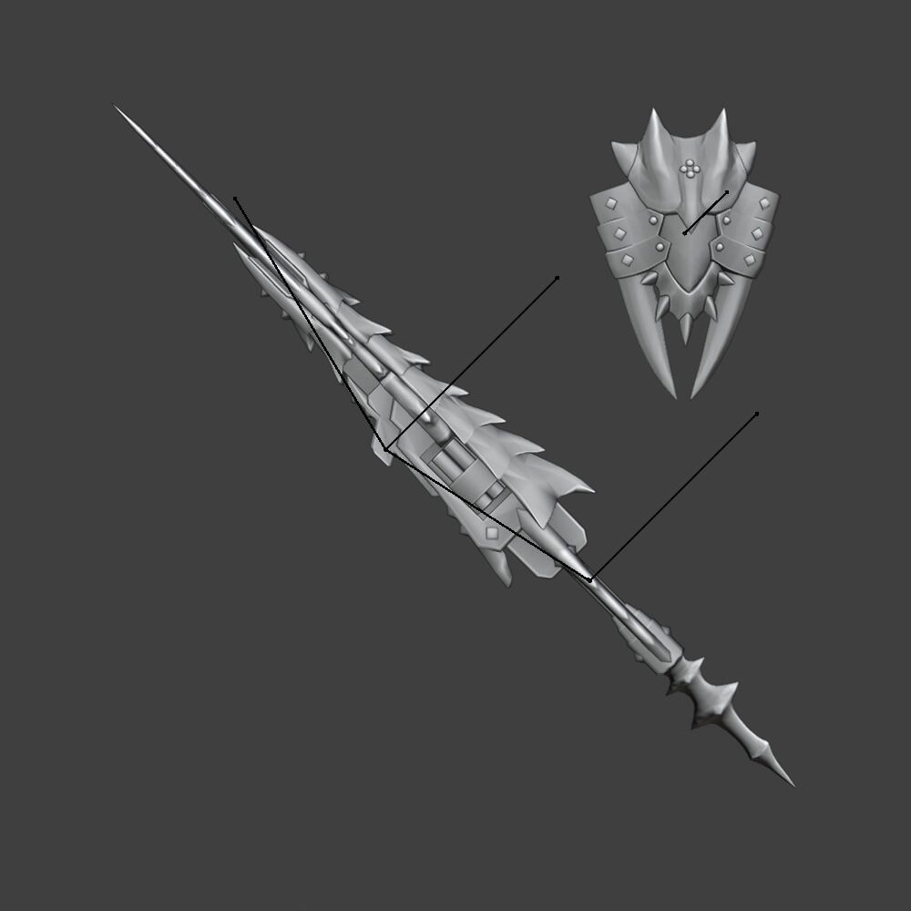 White Night - Monster Hunter World 3D Model