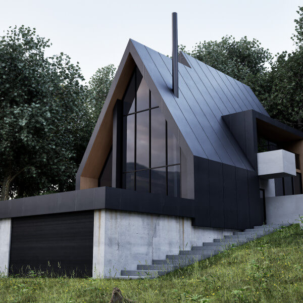 Archviz - A-Frame Villa
