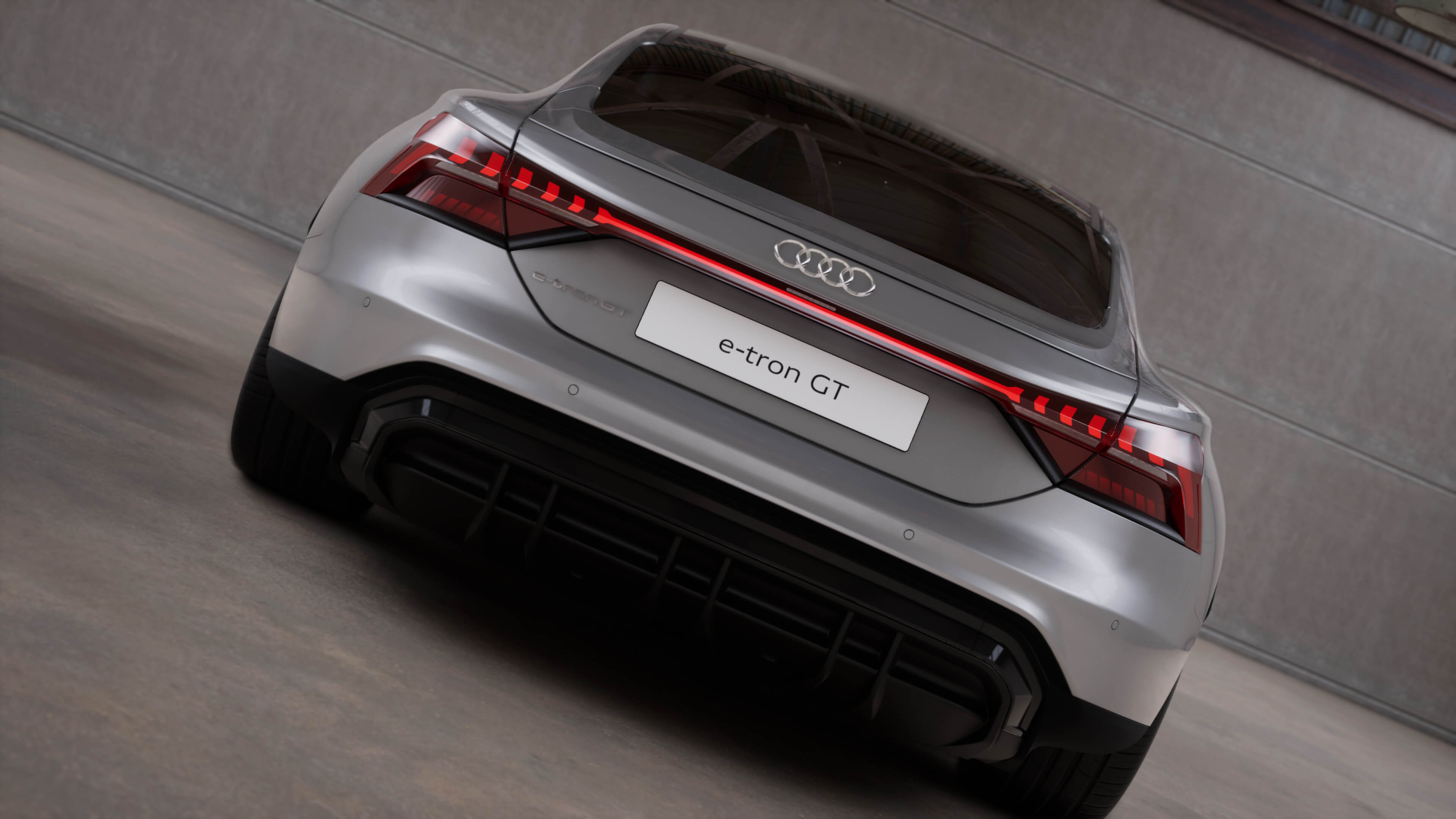 Audi e-tron GT Quattro Unreal Engine Lumen 3D Render, Digital Artwork by Justine