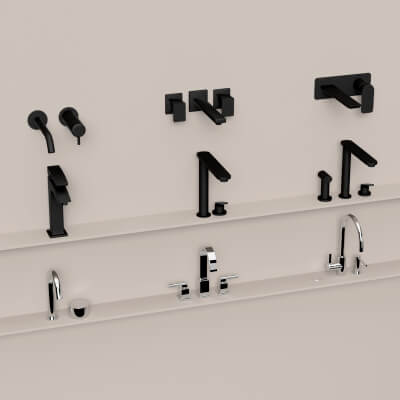 Modern Bathroom Faucet Collection