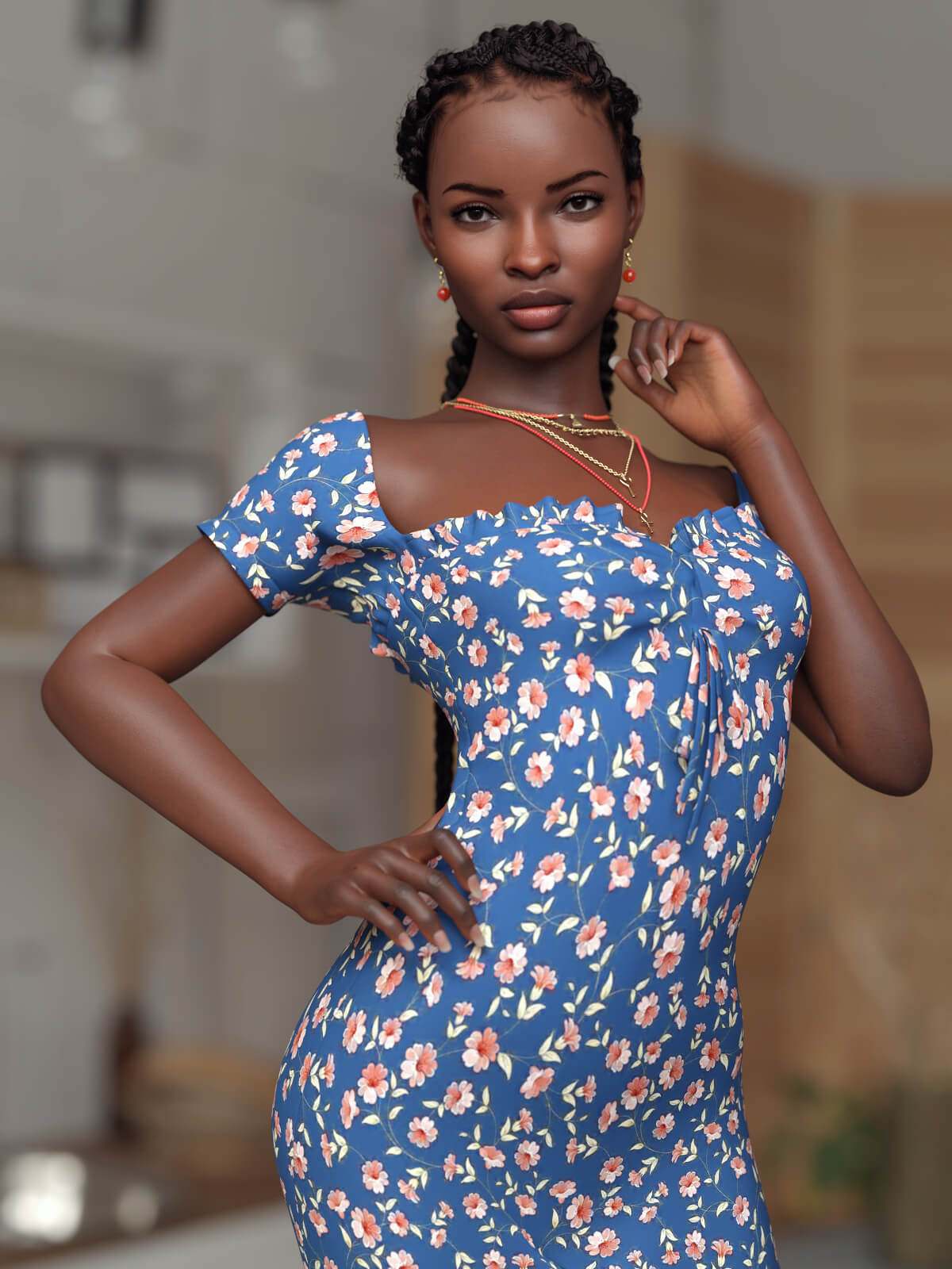 Adia for Genesis 9 Daz Content