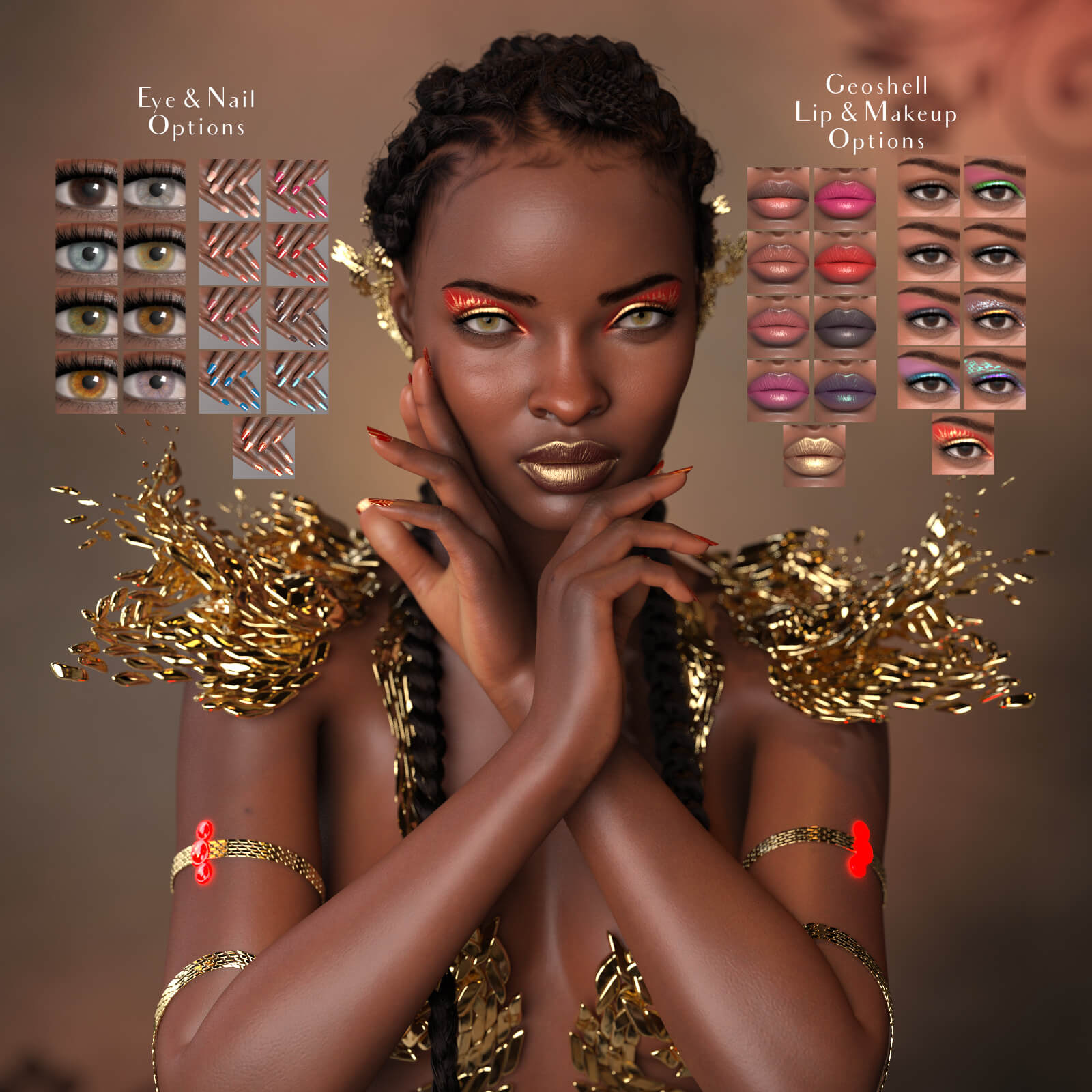 Adia for Genesis 9 Daz Content