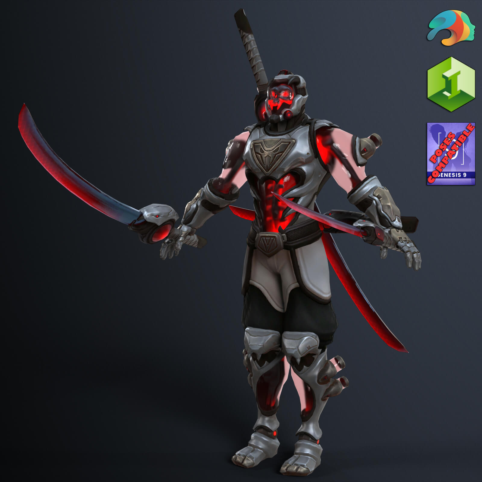 Genji - Deathfang Daz Content