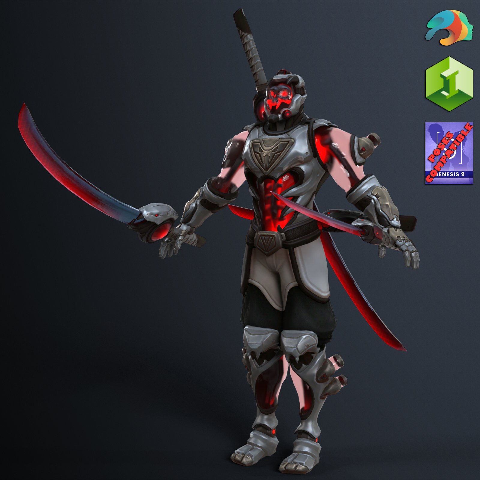 Genji - Deathfang Daz Content