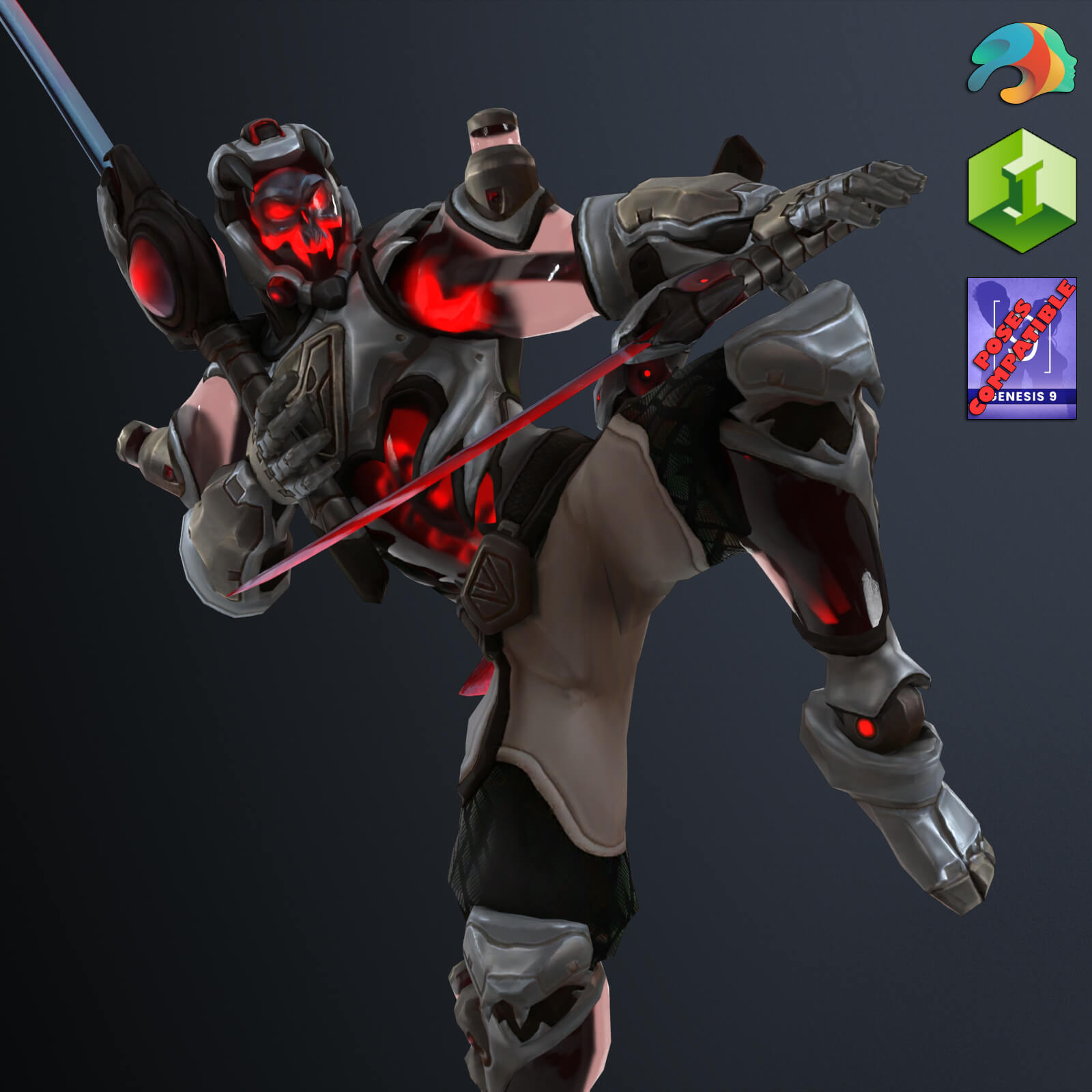 Genji - Deathfang Daz Content