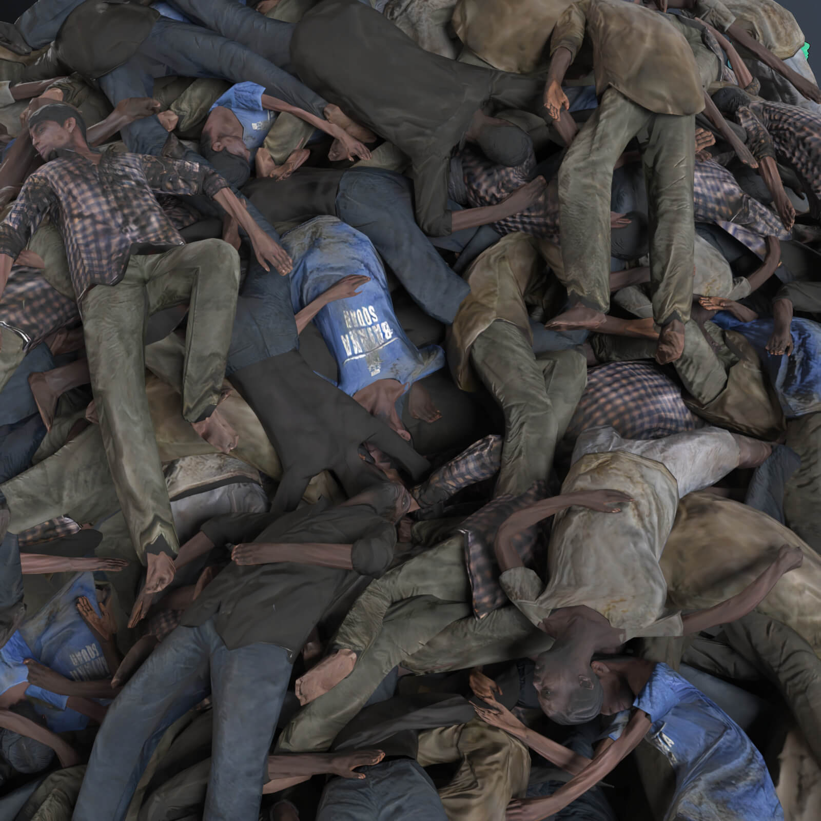 Heap of Bodies Daz Content