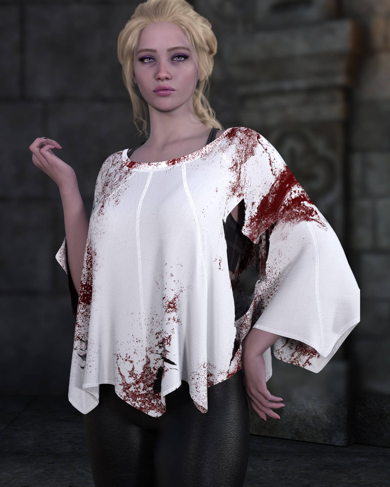 Batwing Cape for Genesis 9 Daz Content